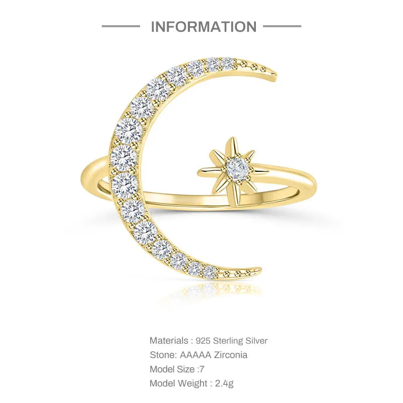 Shiny Moon Ring