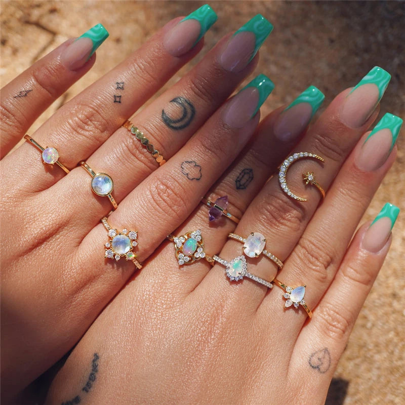 Shiny Moon Ring