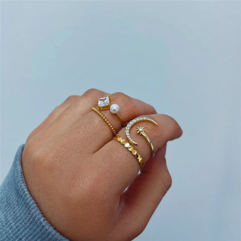 Shiny Moon Ring