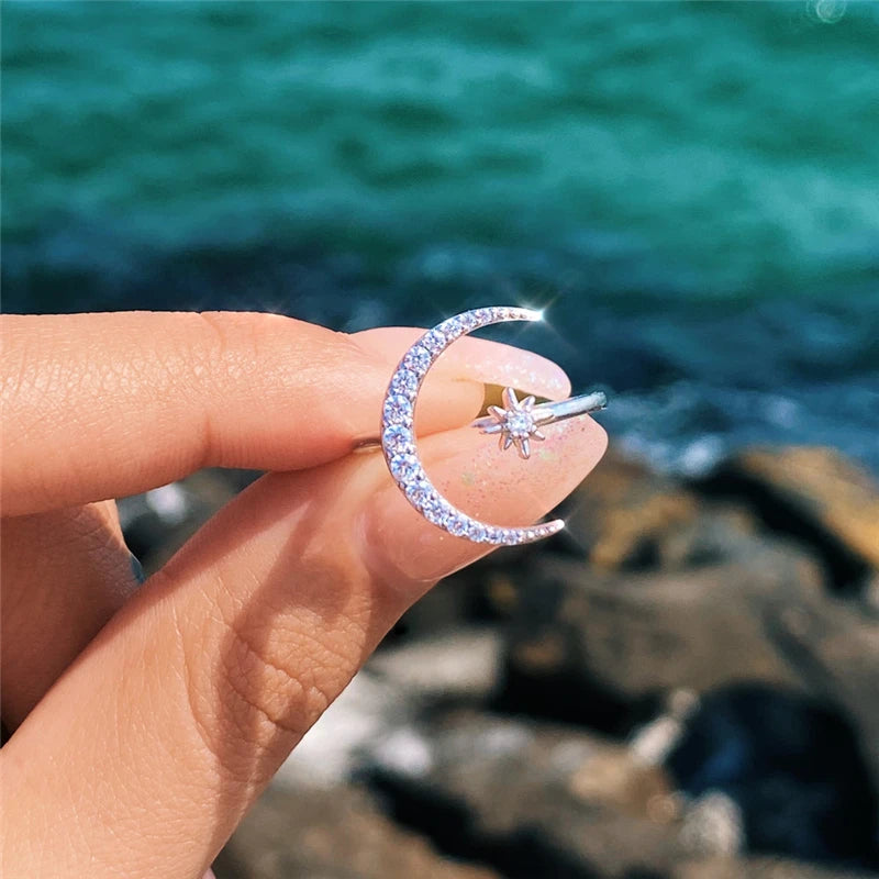 Shiny Moon Ring